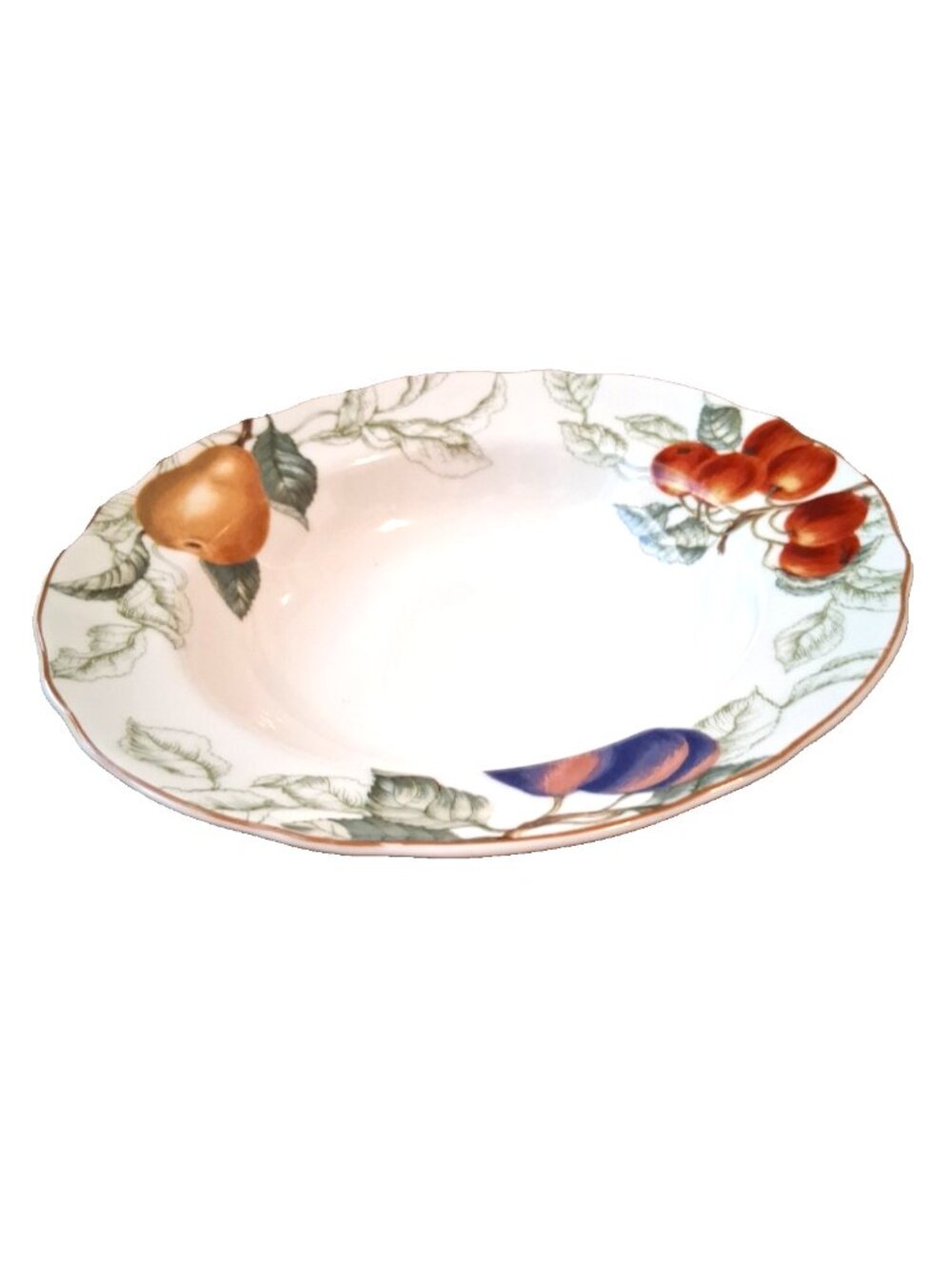 9" Scalloped Pasta /Soup /Salad Bowl Summer Grove by Charter Club